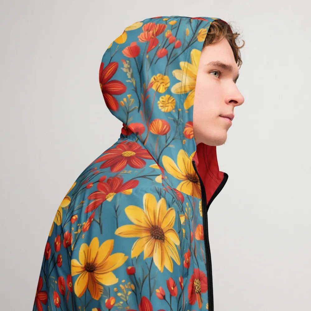 Carmine Breeze All-Over Windbreaker product image (5)