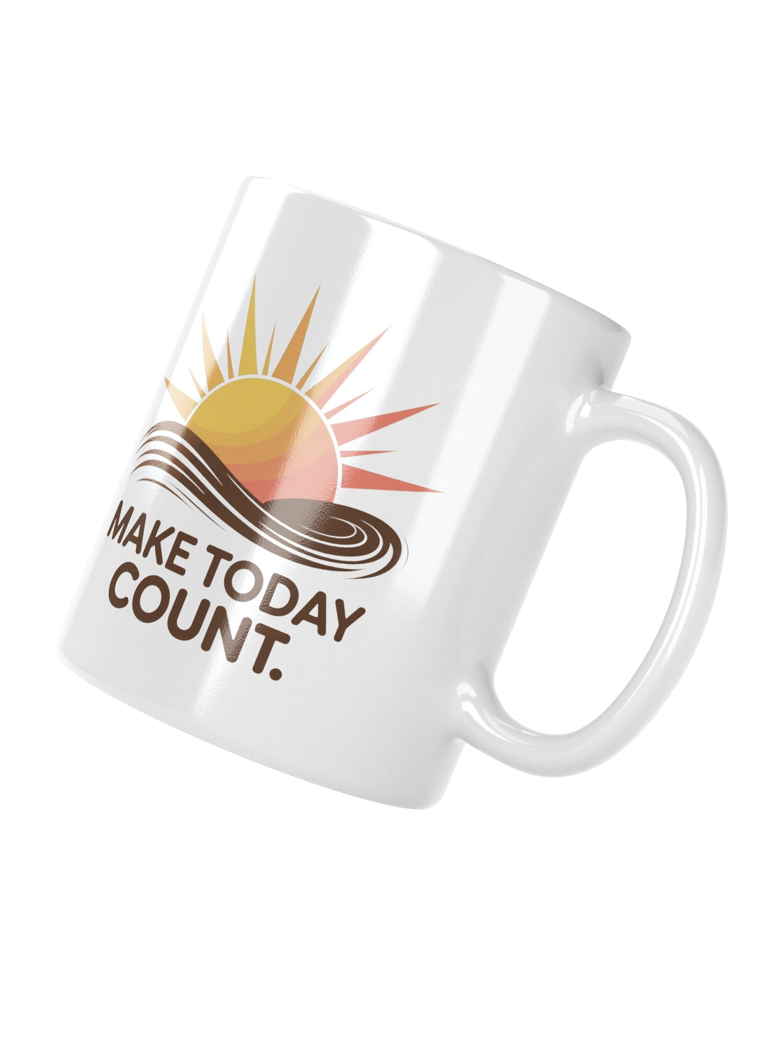 Make Today Count Motivational Coffee Mug – Positive Daily Reminder product image (4)