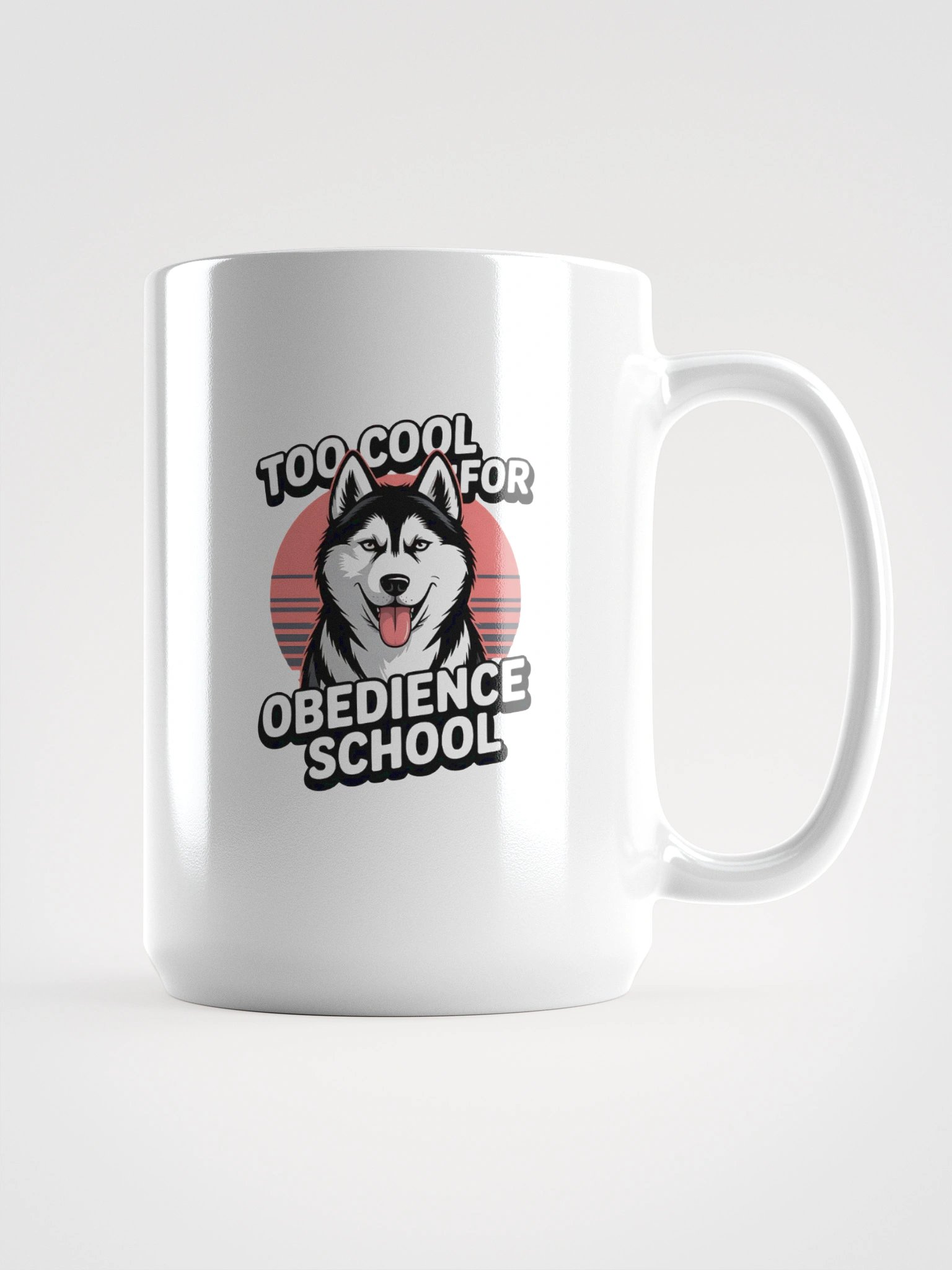 Sunset Husky Too Cool Mug product image (1)
