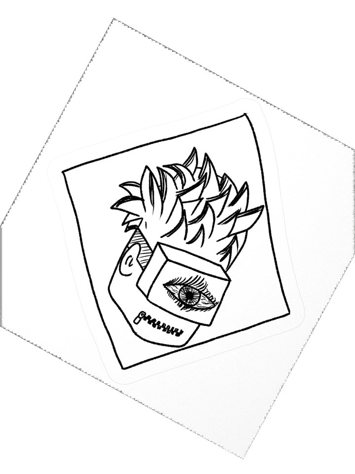 Head Set Sticker product image (5)