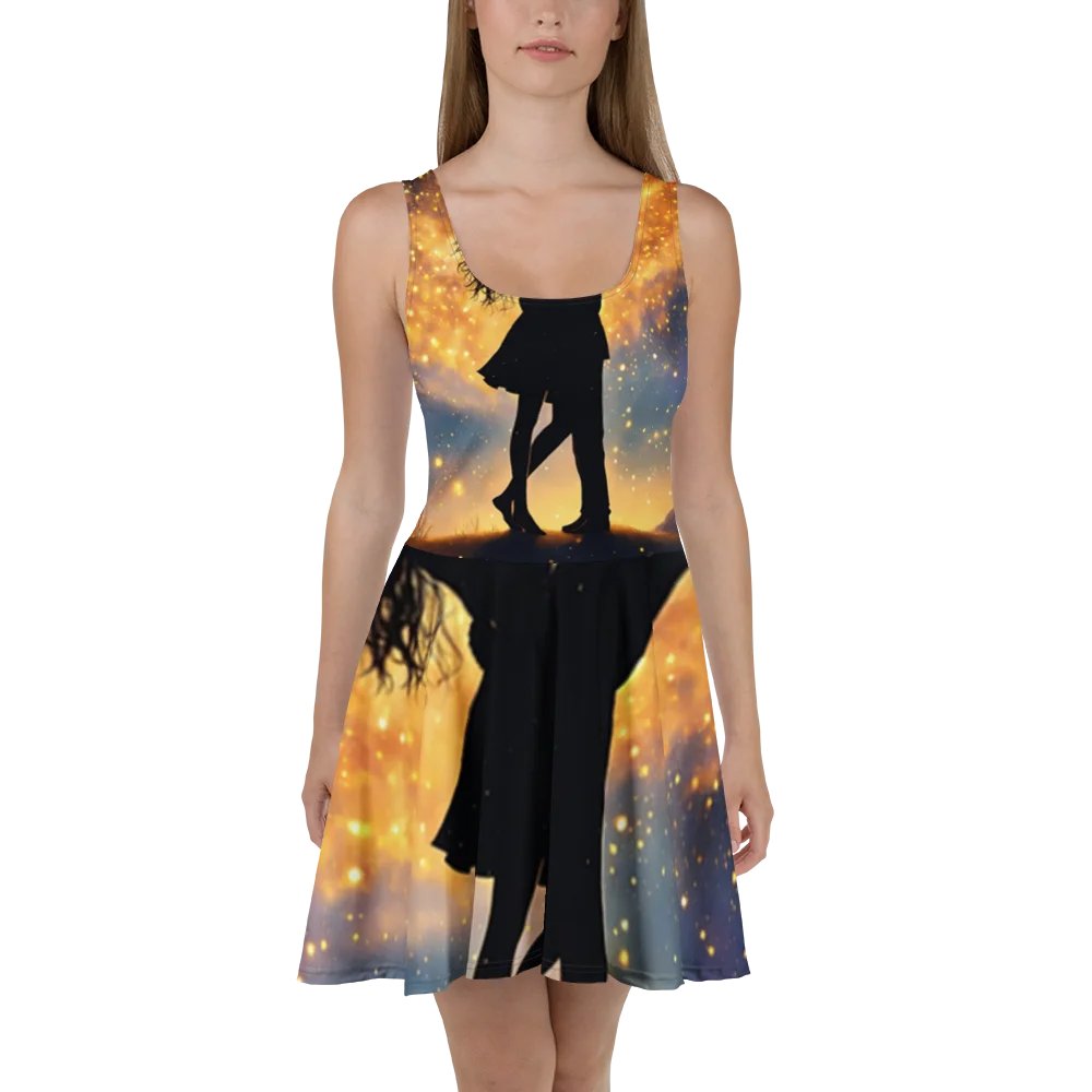 'You Need To Find Some New' All-Over Print Skater Dress product image (2)