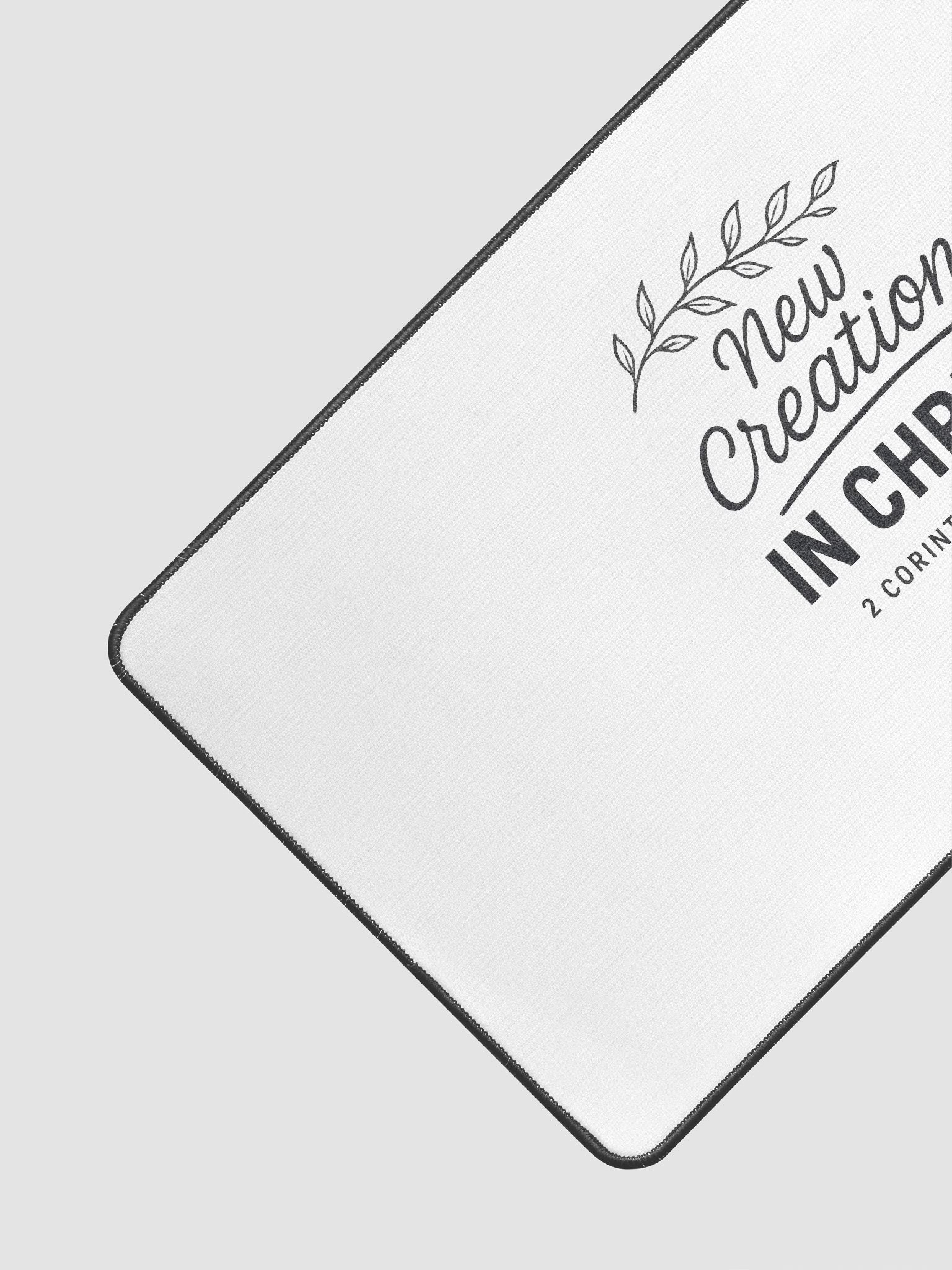 New Creation in Christ (2 Corinthians 5:17) - Desk Mat 15.5" x 31.5" product image (3)
