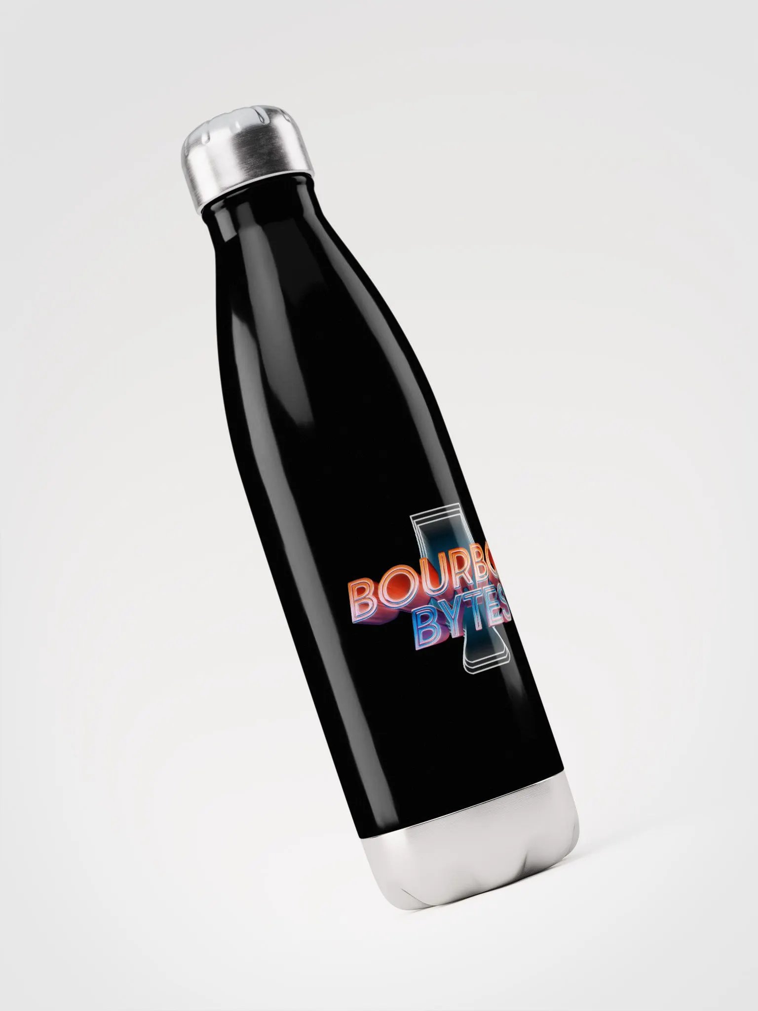 Bourbon Bytes Stainless Steel Water Bottle product image (4)