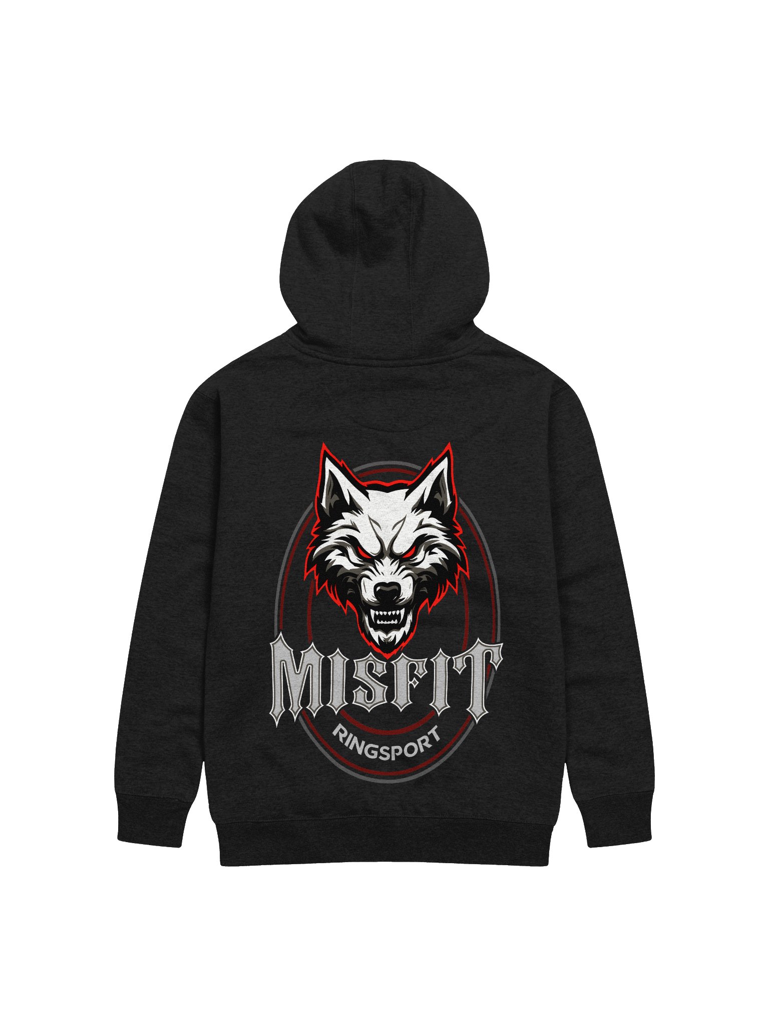 Misfit Ringsport - Premium Hoodie chest and back product image (1)