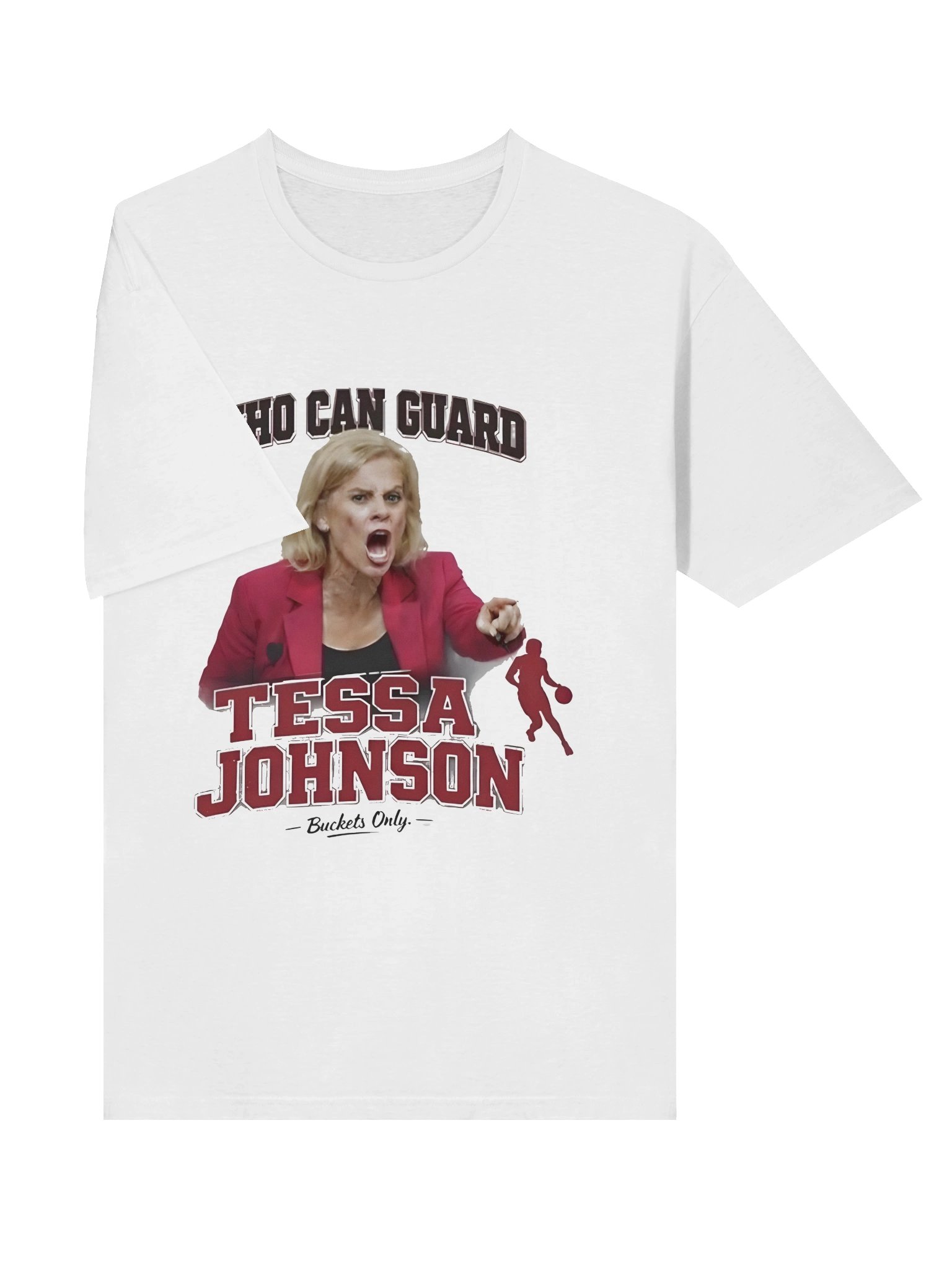 Official Who Can Guard Tessa Johnson Buckets Only Basketball Shirt product image (3)