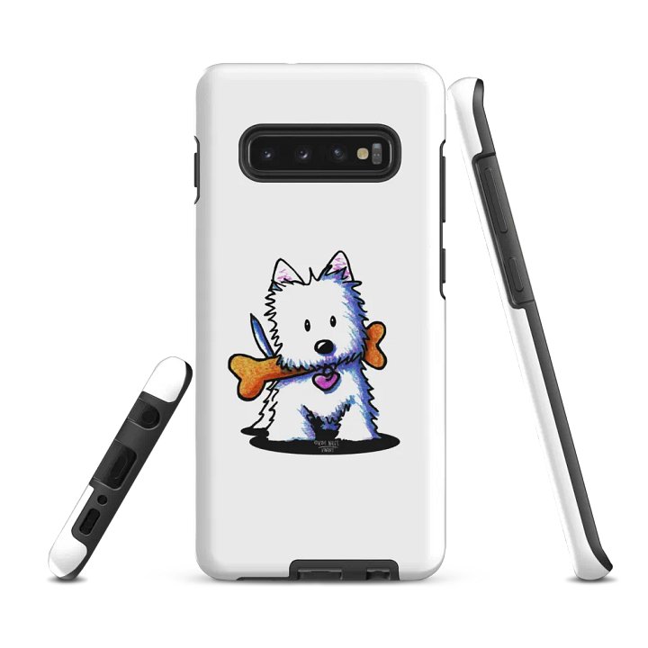 Westie With Bone Tough Case for Samsung product image (1)