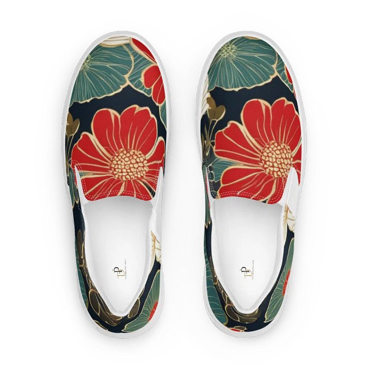 Floral Bliss Slip-On Canvas Shoes product image (1)