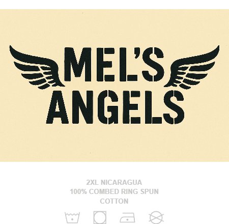Mel’s Angels “Dog Tank” T-Shirt – Bella+Canvas Unisex Graphic Tee, Military-Style Rebel Dog Apparel product image (9)