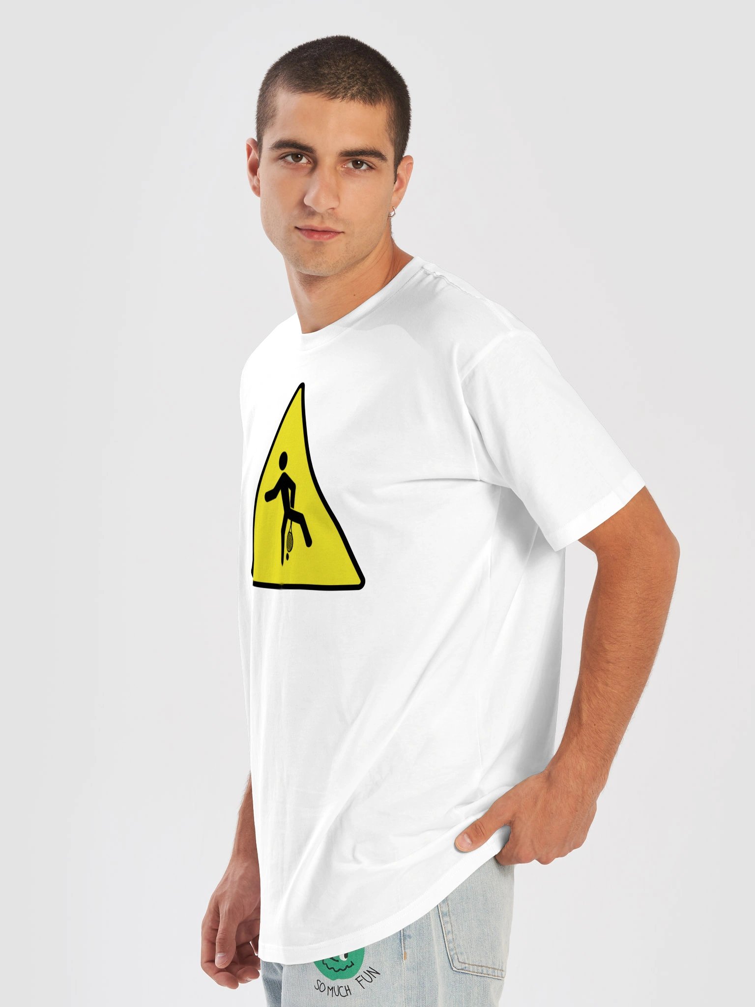 Tweener Hazard Sign tee product image (5)