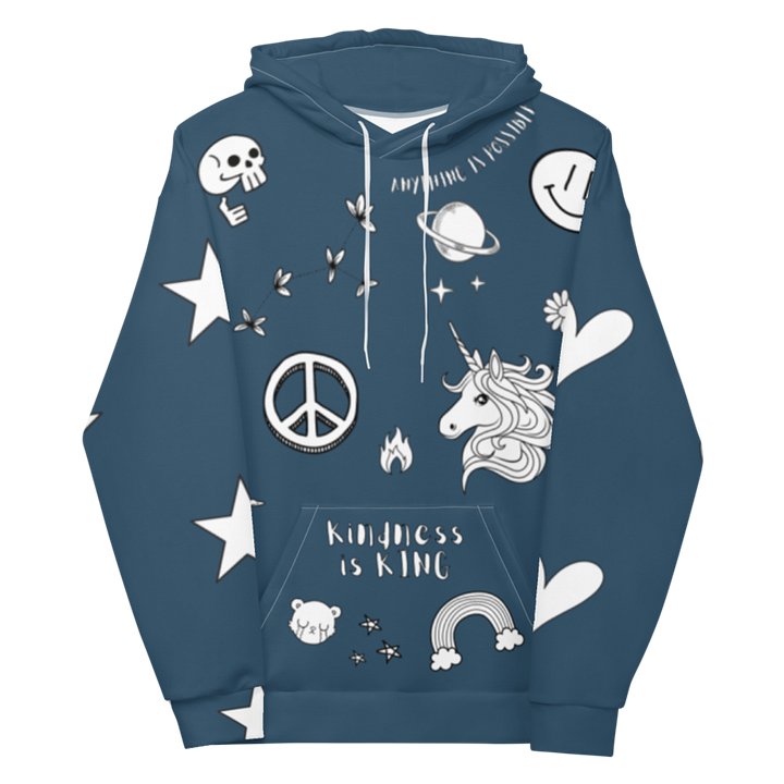 ADULT Hoodie - Deep Blue product image (1)