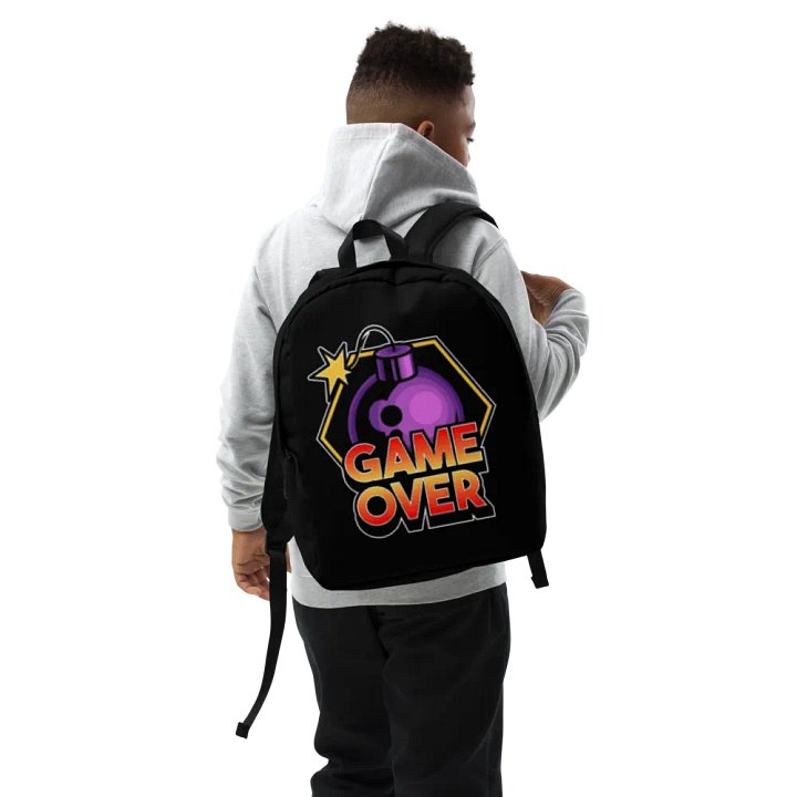 Game Over Explosive All-Over Print Backpack product image (2)