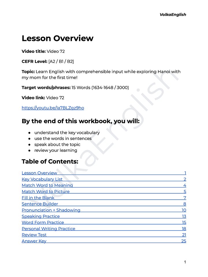 Video 72 Study Pack product image (2)