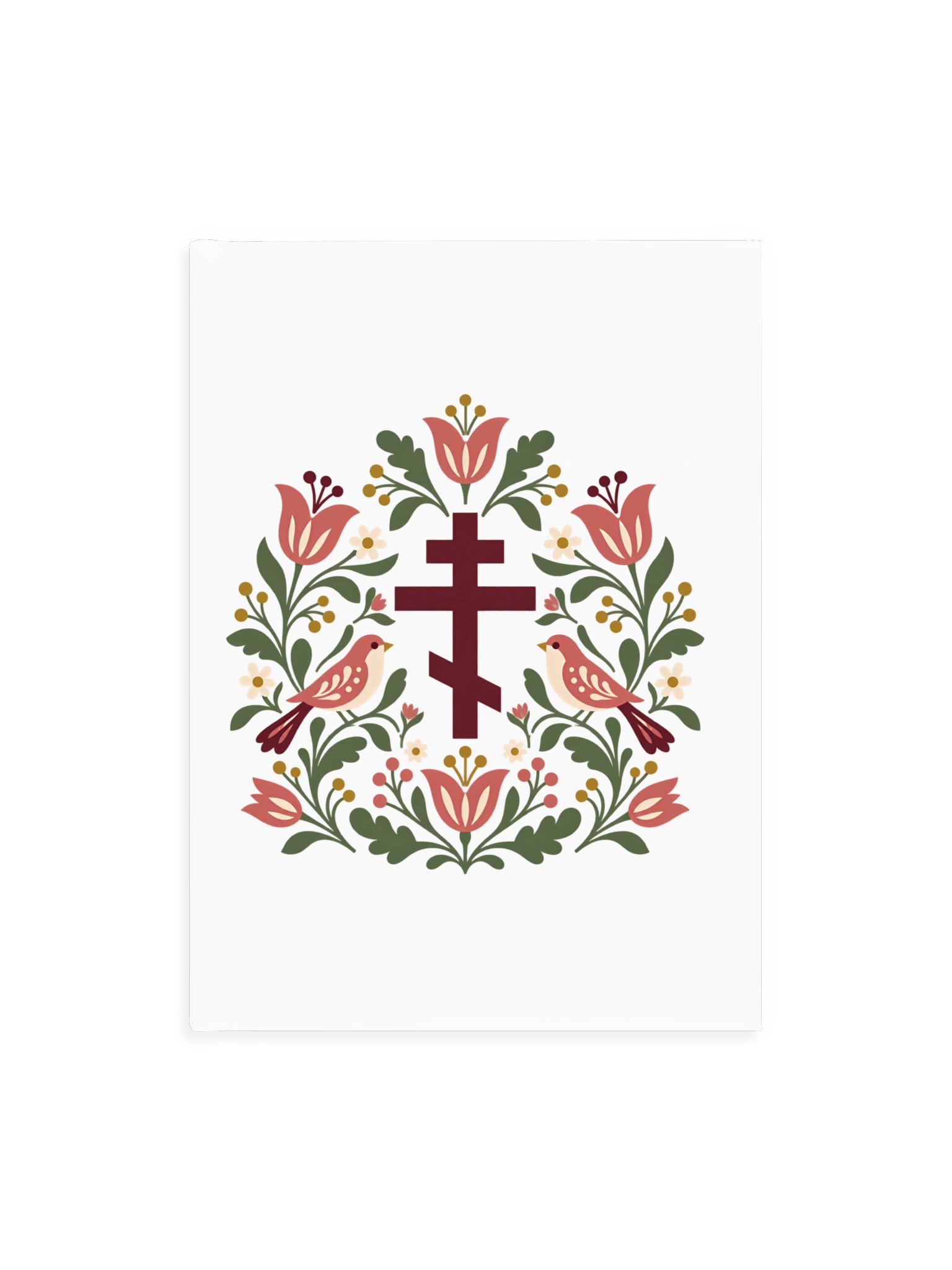 Orthodox Folk Floral Journal — Faith in Bloom product image (1)