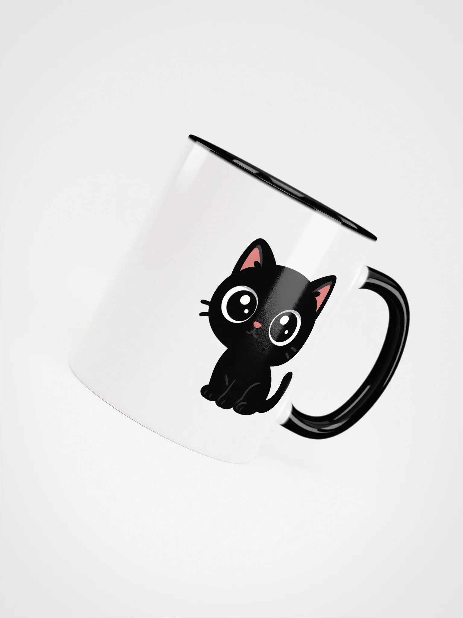 Cute Black Cat Mug product image (52)