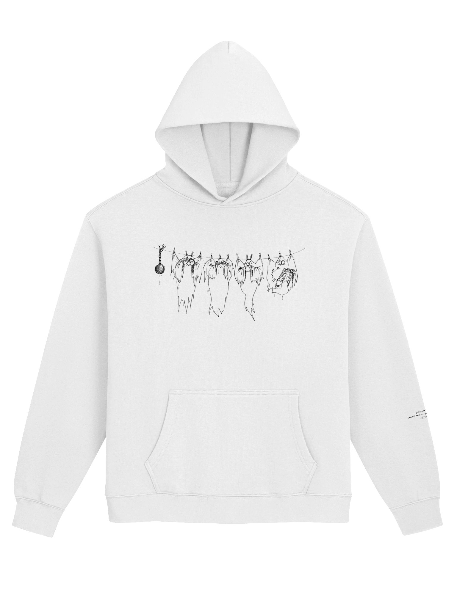 Hoodie Line Ghosts product image (1)