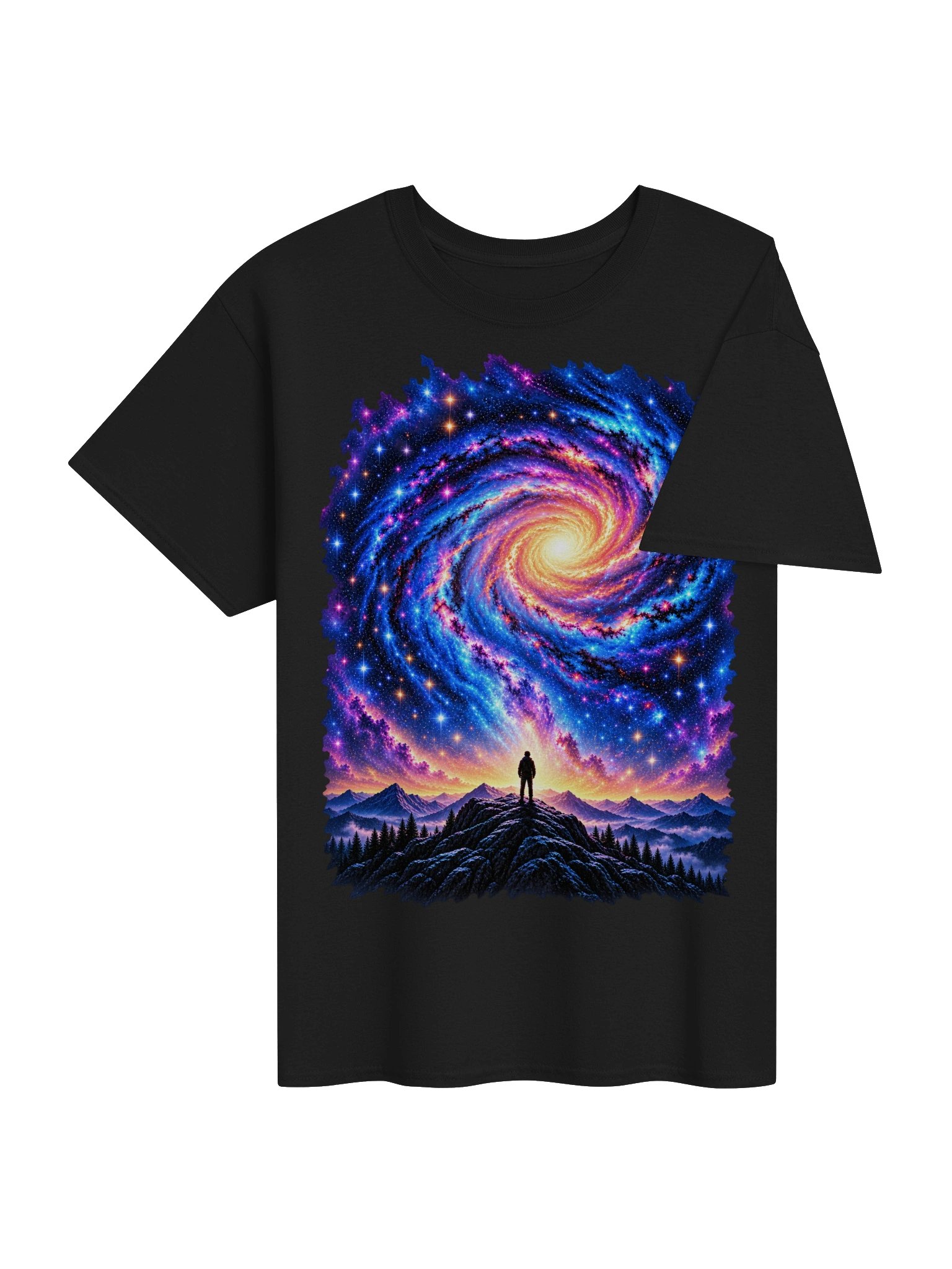 Stargazer — Spiral Galaxy Tee product image (4)