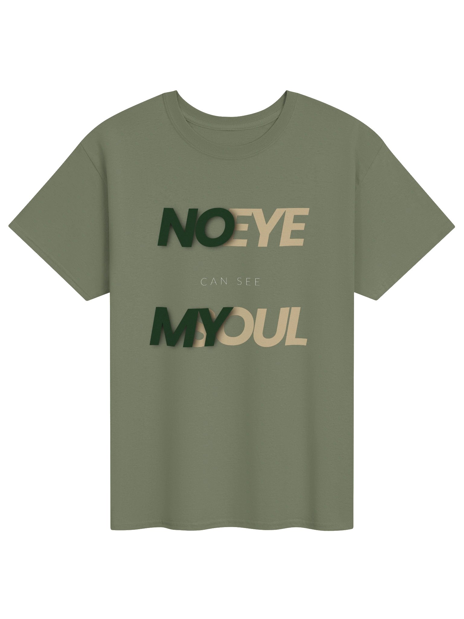 NO EYE Can See MY SOUL Graphic Tee product image (1)