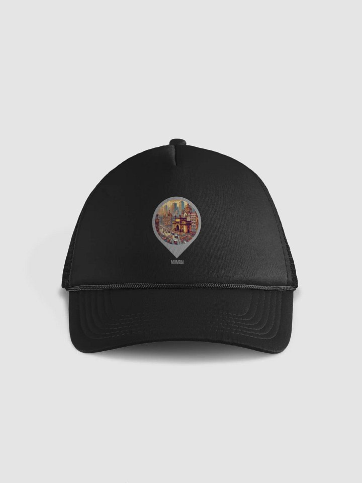 Urban Explorer Foam Trucker Hat | AI Design: Mumbai, Indien product image (1)