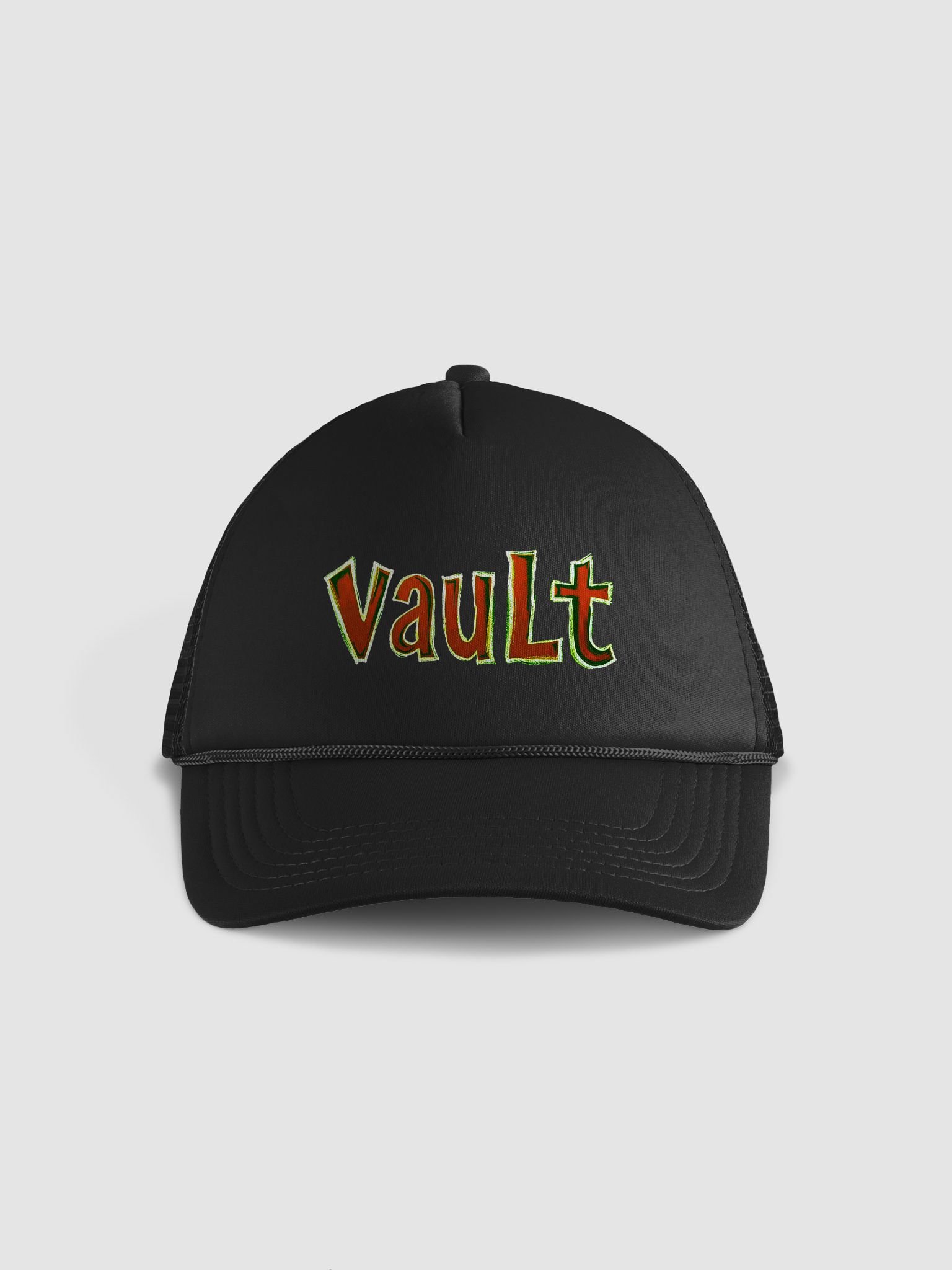 Vibrant Vibe Foam Trucker Hat product image (1)