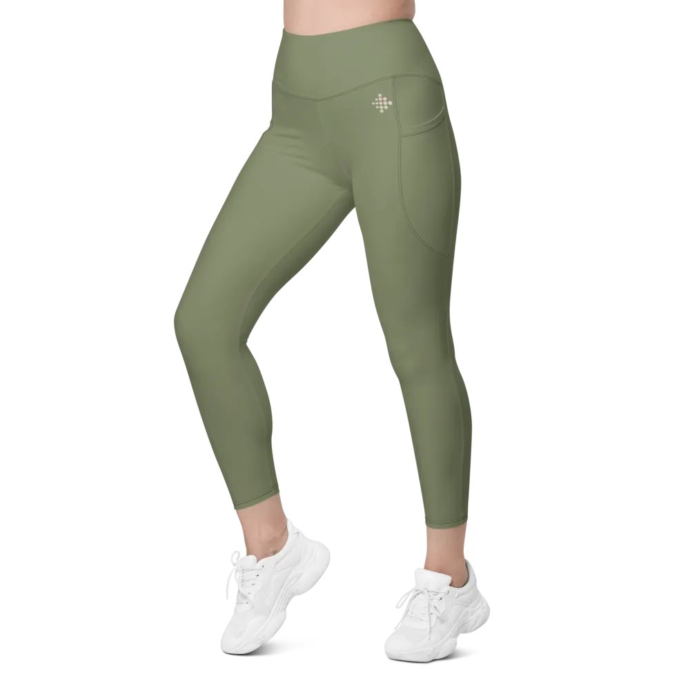 Garden green Leggings with Pockets product image (9)