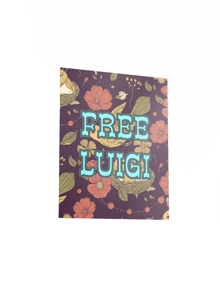 Free Luigi Maximalist Vintage Wallpaper Print product image (1)