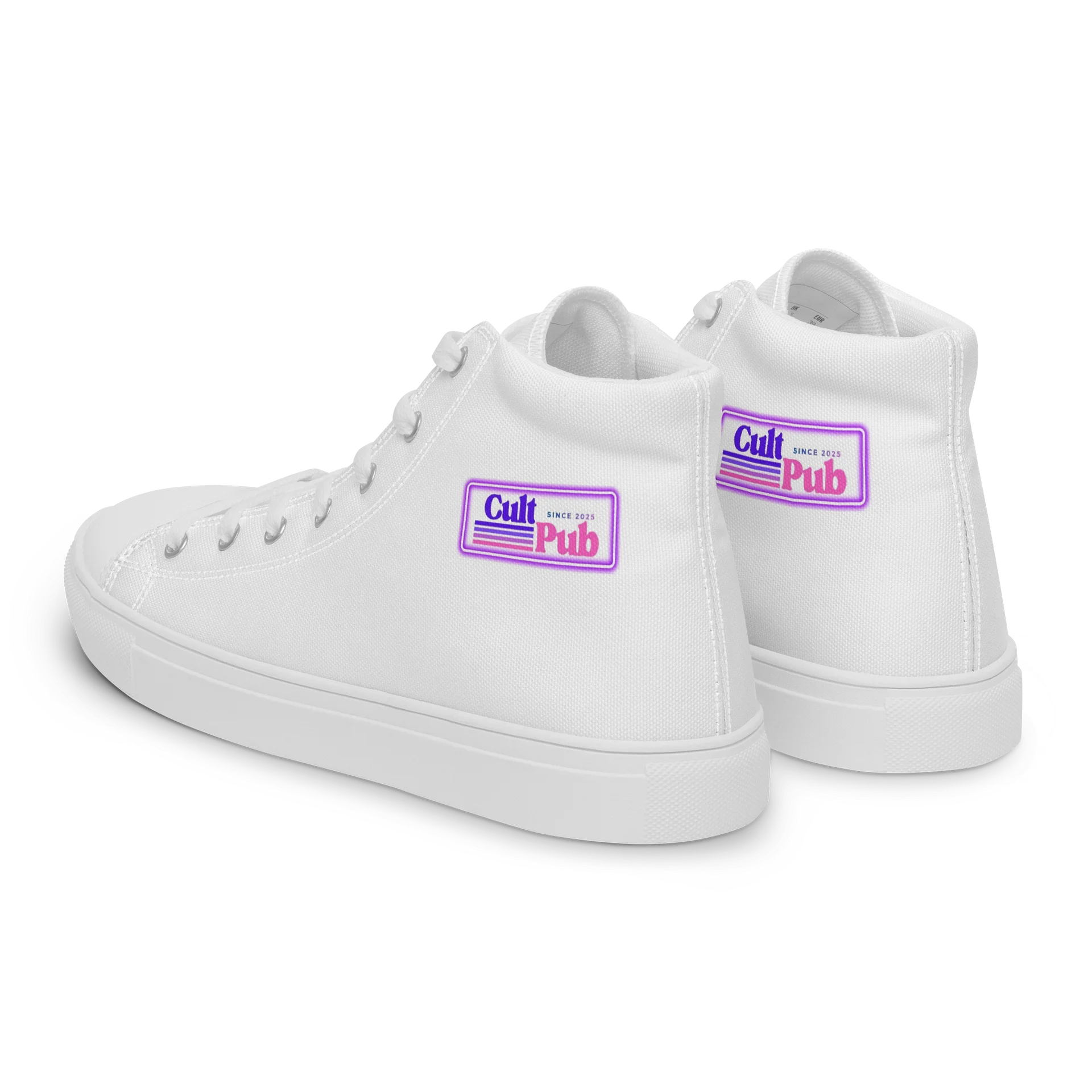 Mens - Cult Pub Classic White High-Tops product image (4)