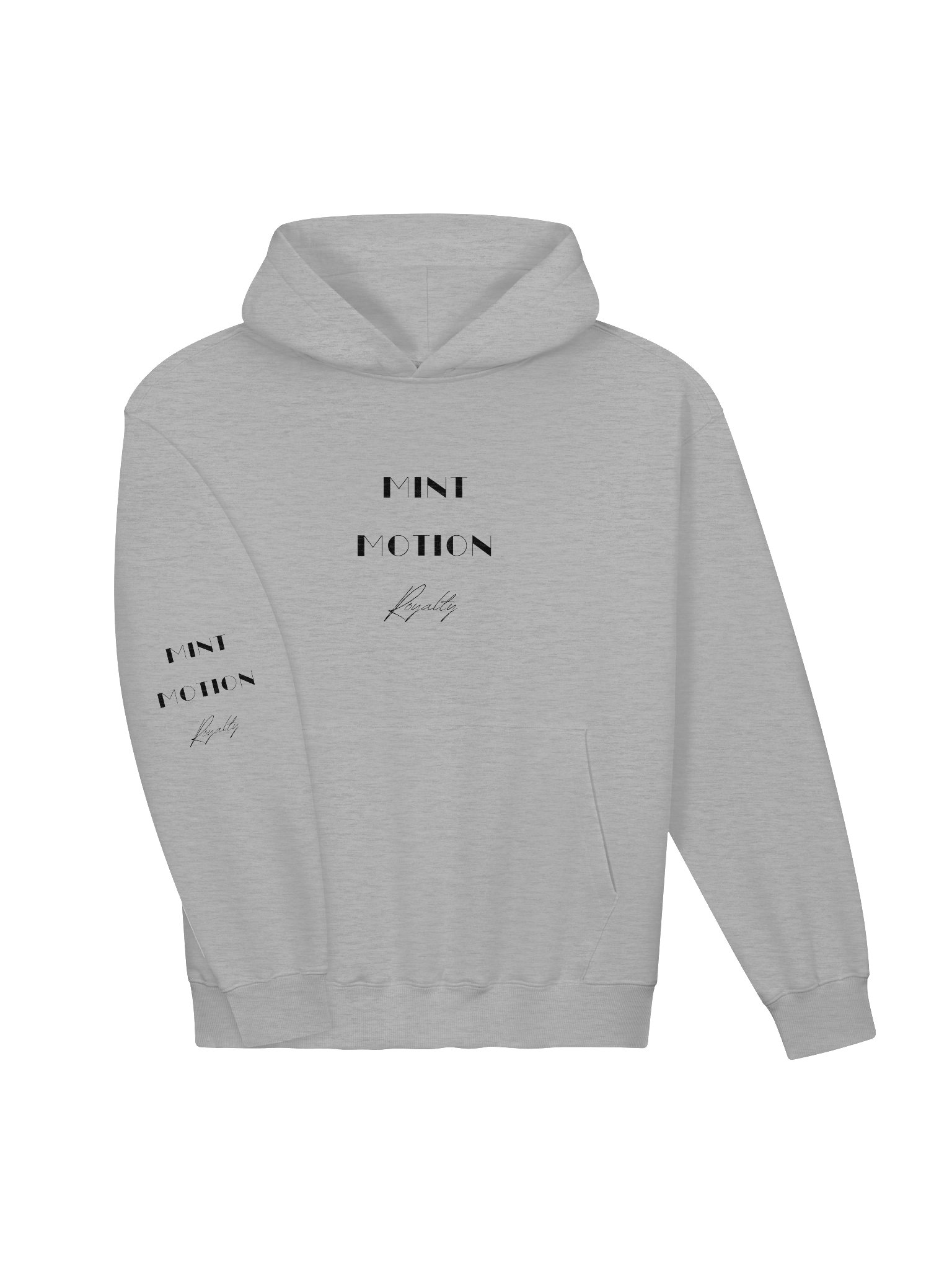 Royalty Series Black Print Premium Hoodie product image (5)