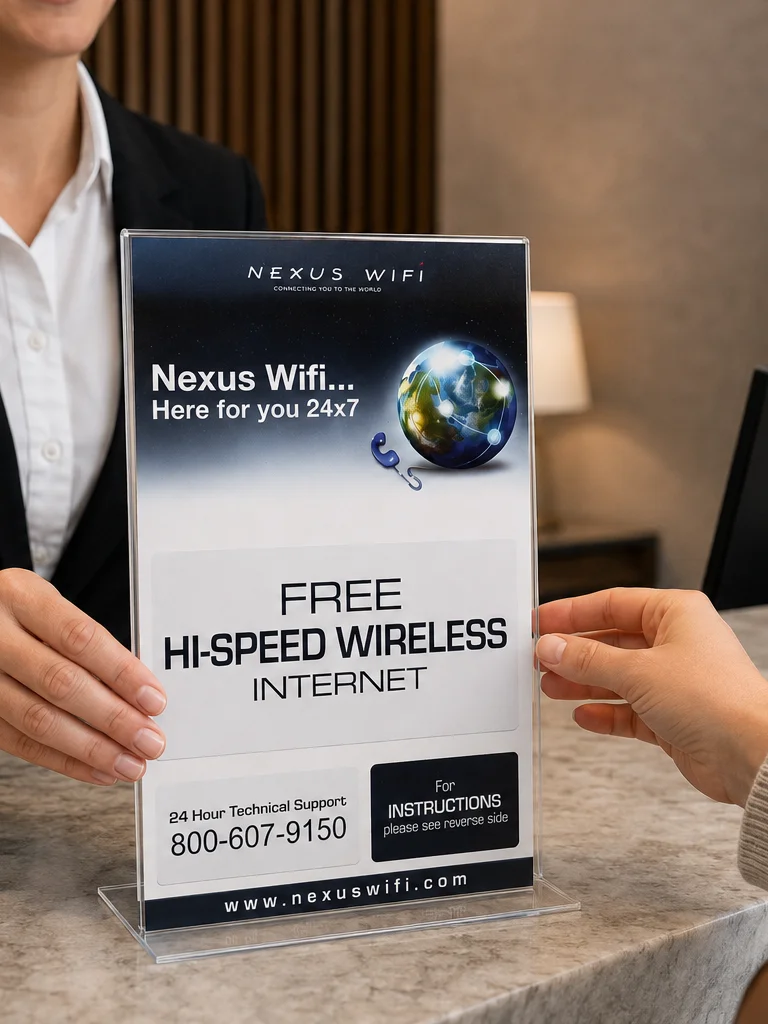 Nexus 24/7 Support Table Tents 10ct product image (2)
