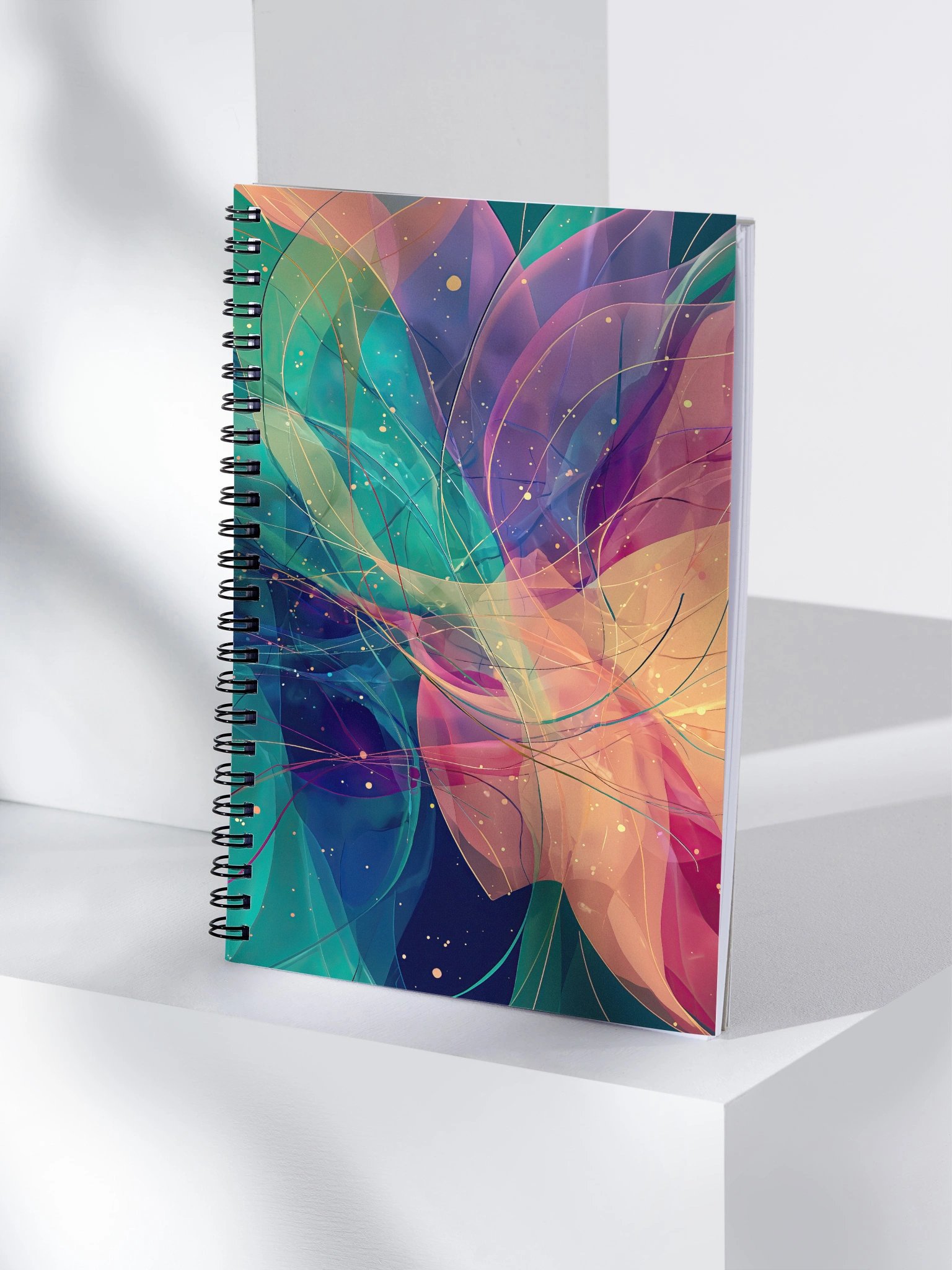 Abstract Lines Notebook product image (4)