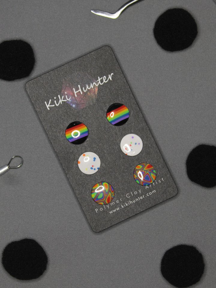 Rainbow Pride Stud 3-Pack product image (1)