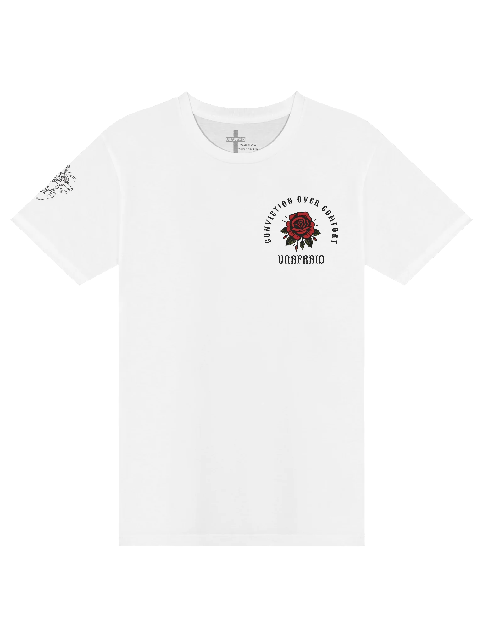 Conviction Over Comfort Premium Heavyweight T-Shirt product image (3)