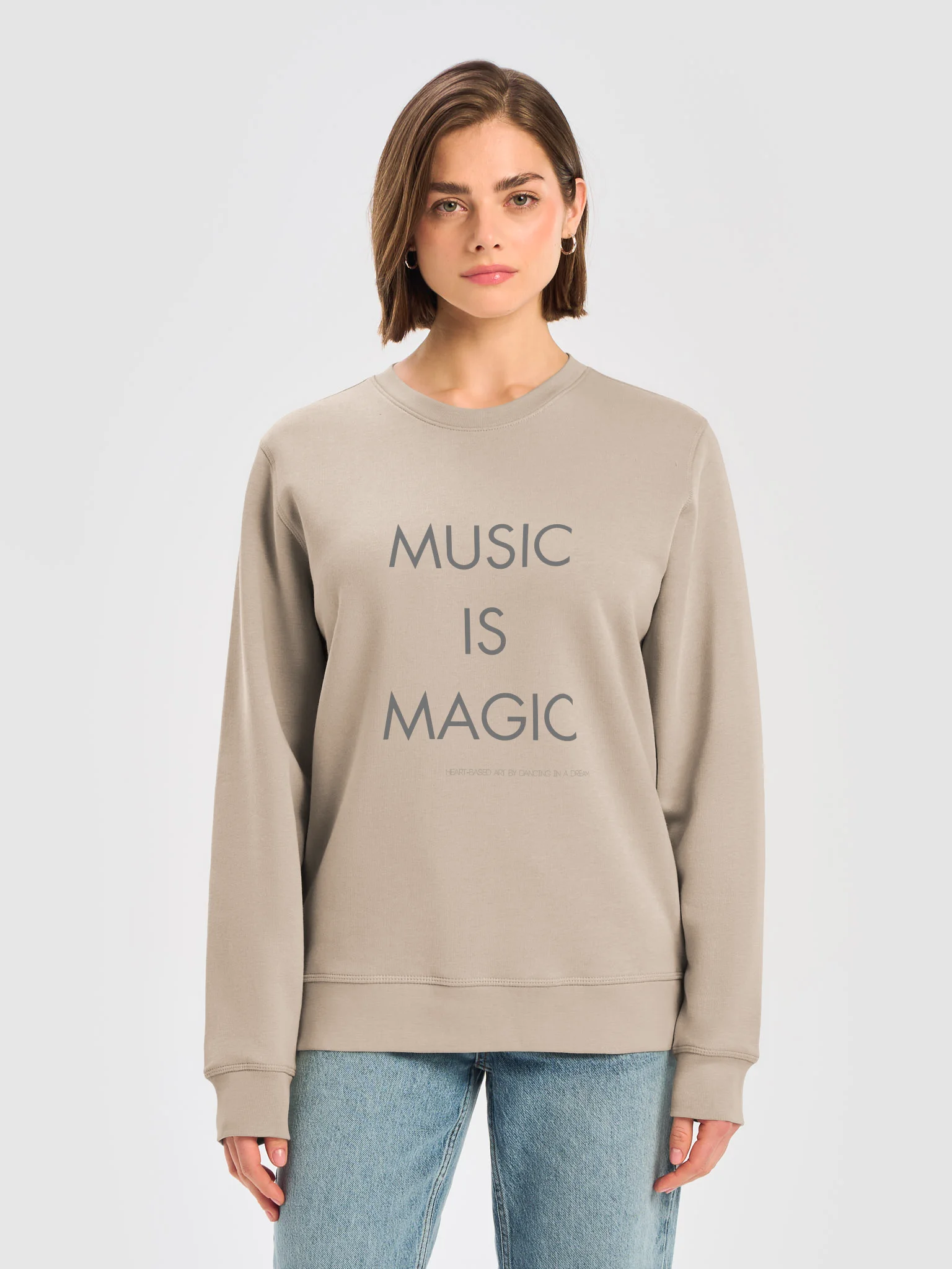 'Music is Magic' Organic Sweatshirt product image (2)
