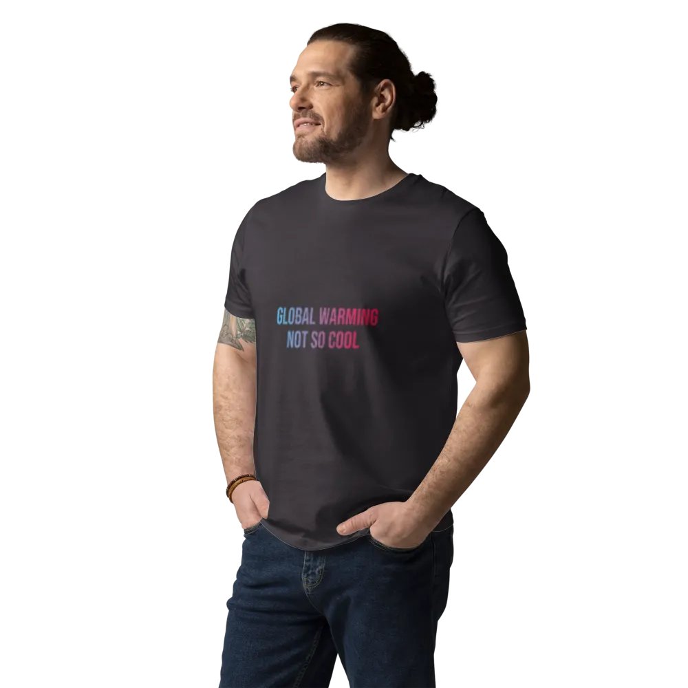 Global Warming Distorted Reality Organic Tee product image (182)