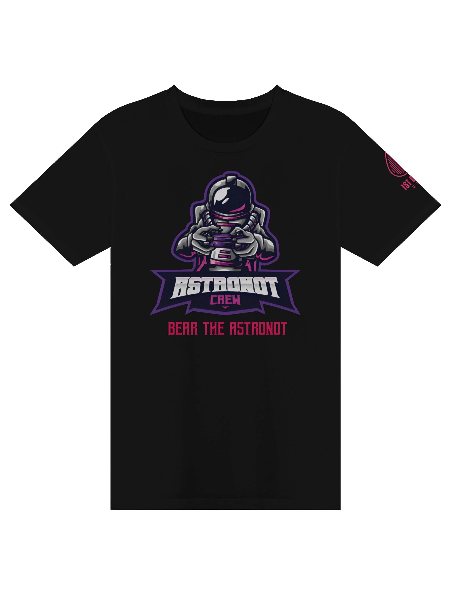 Bear the Astronot - Astronot Crew T-shirt product image (1)