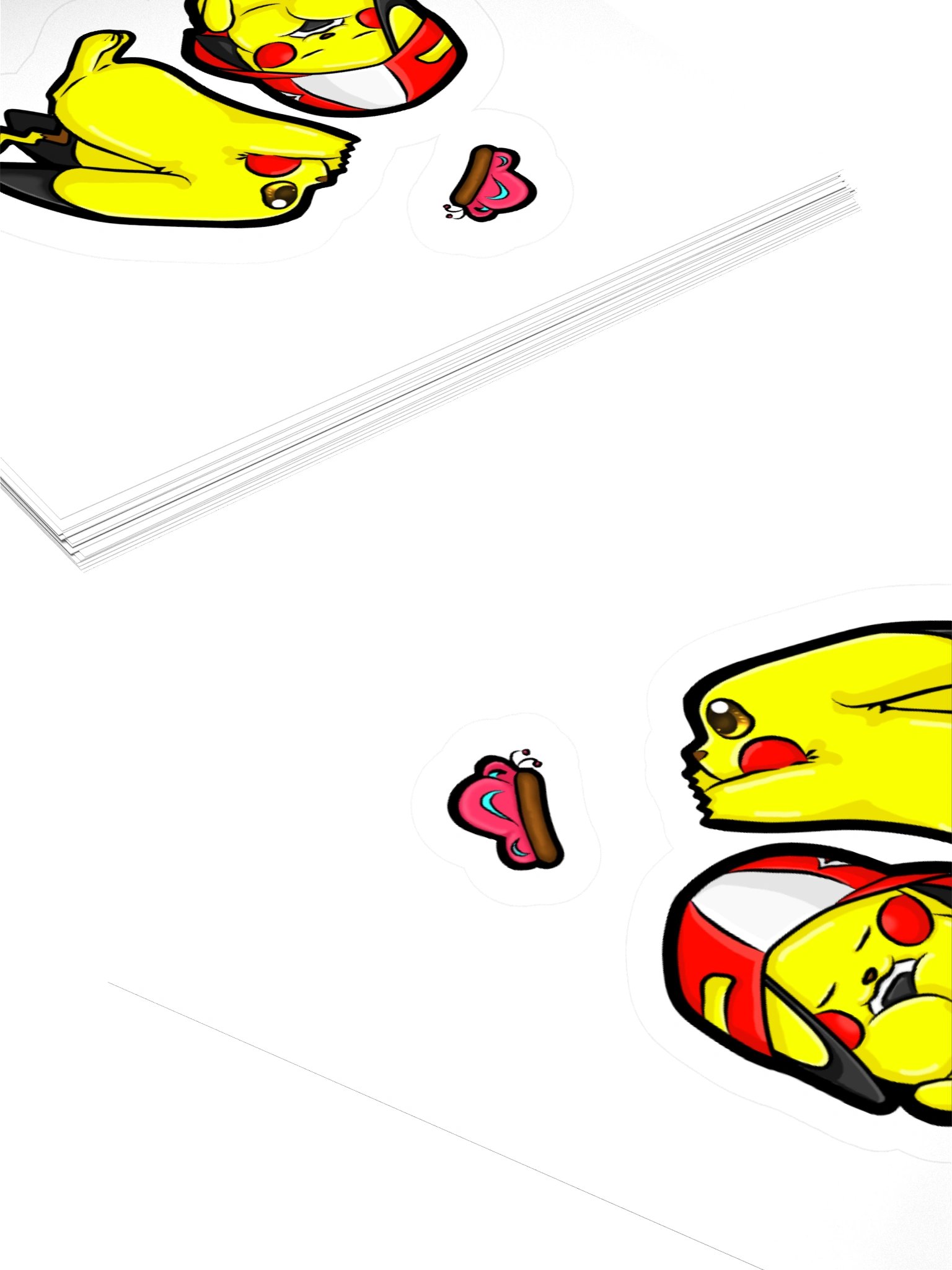 Uber Cute Twin Pika Sticker product image (13)