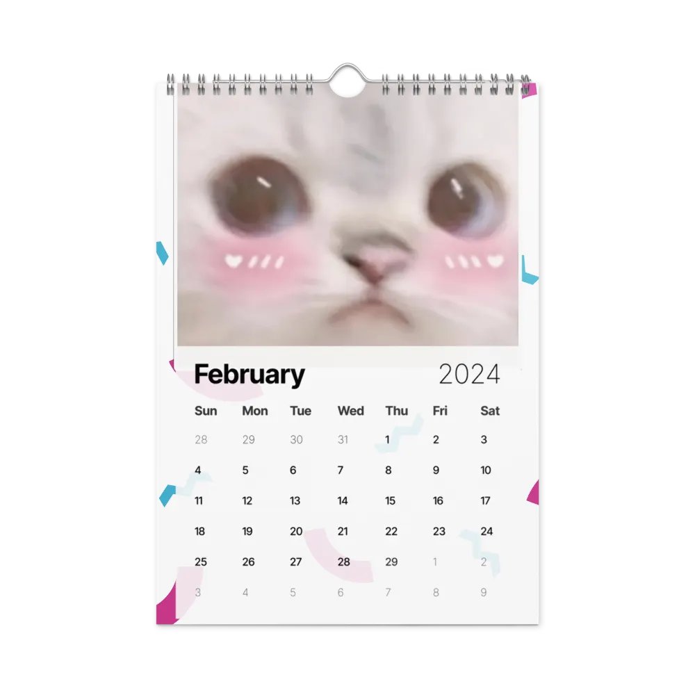 Wall Calendar (2024): Meme Cats product image (7)