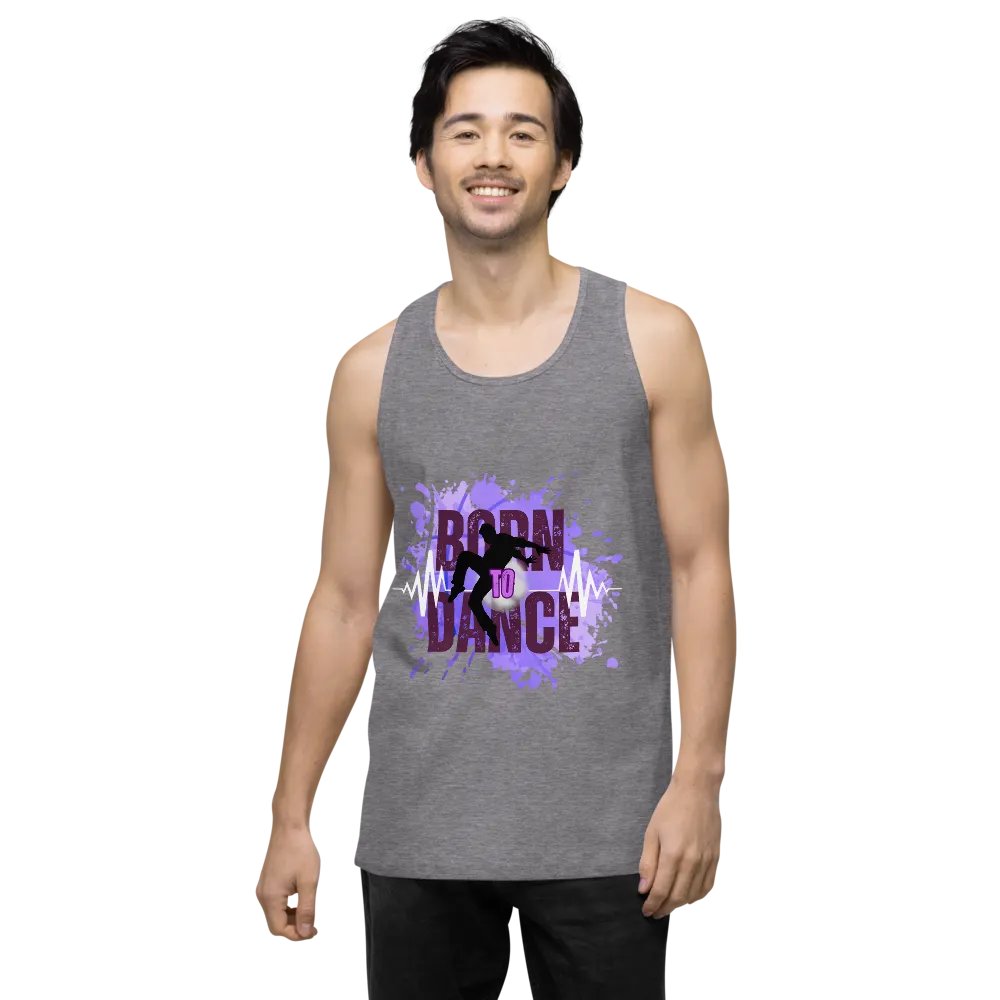 Born to Dance His Silhouette Embrace Tank Top product image (118)