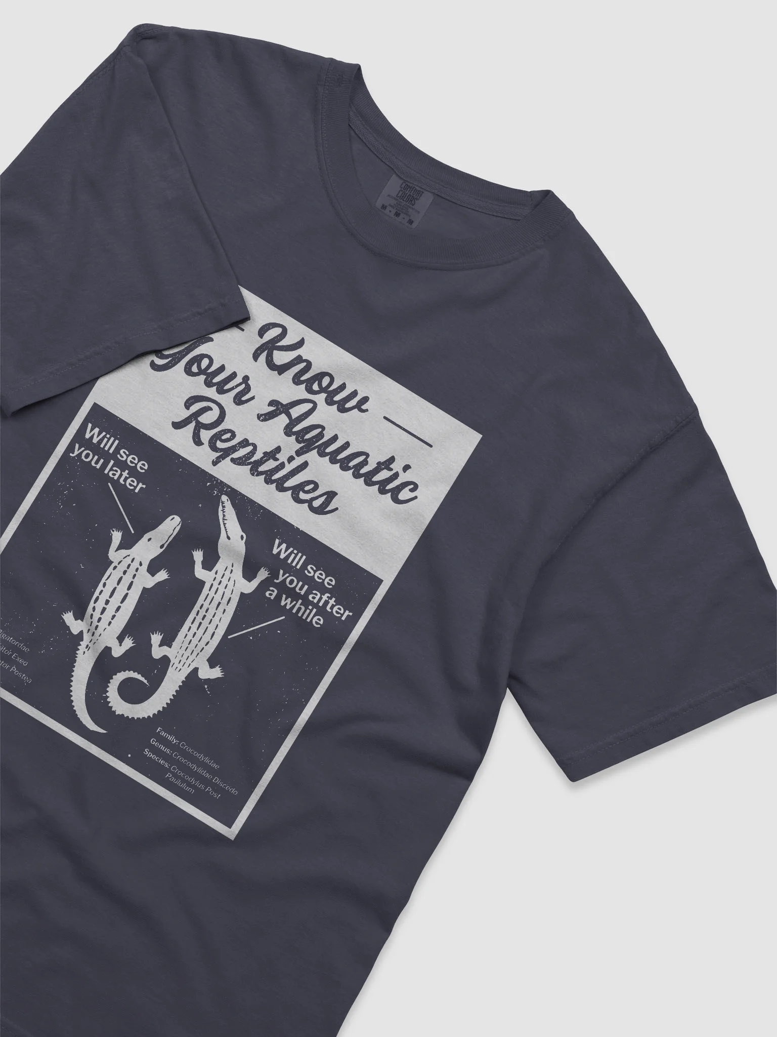 Know Your Aquatic Reptiles Tee product image (1)