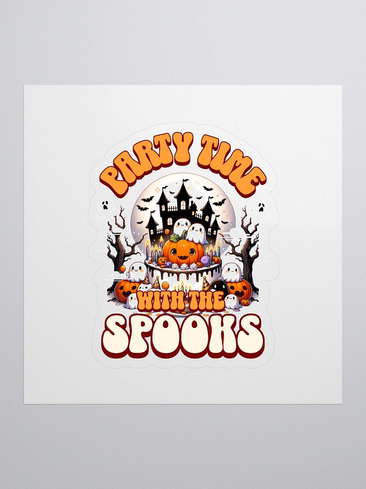Party Time With The Spooks Sticker product image (2)