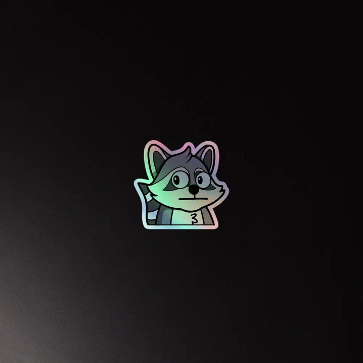 Awkward Holo Sticker product image (4)