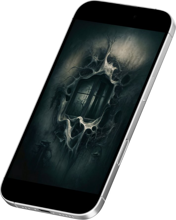 Window to Decay Phone Wallpaper product image (1)