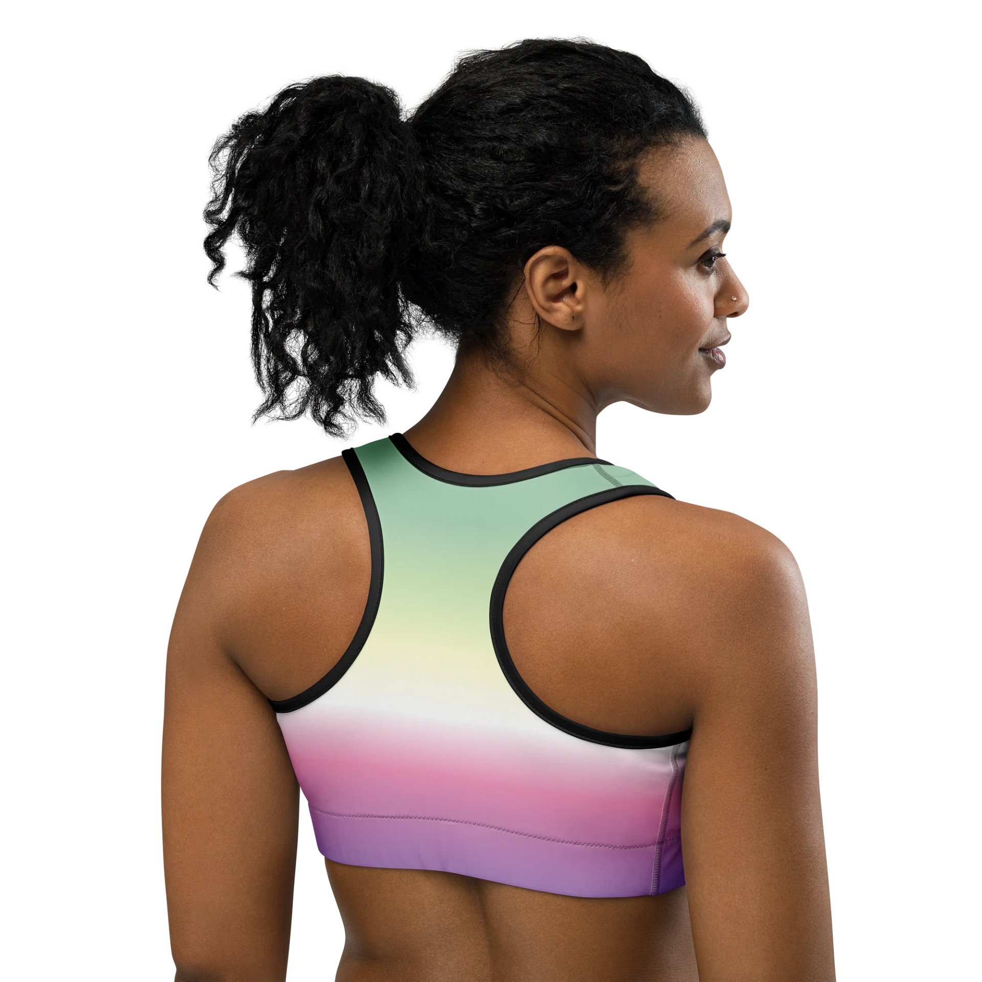 Genderfae Pride Gradient Sports Bra product image (4)