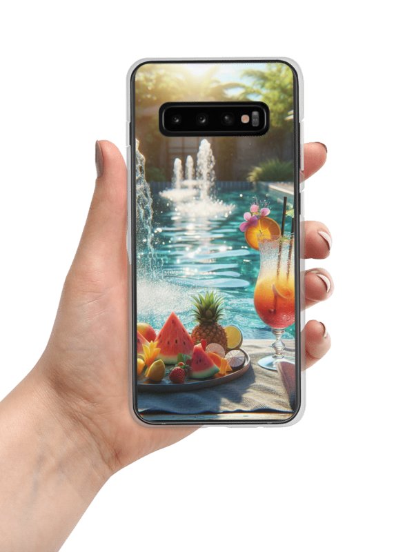 Tropical Vibes Samsung® Clear Case | Ai Design product image (7)
