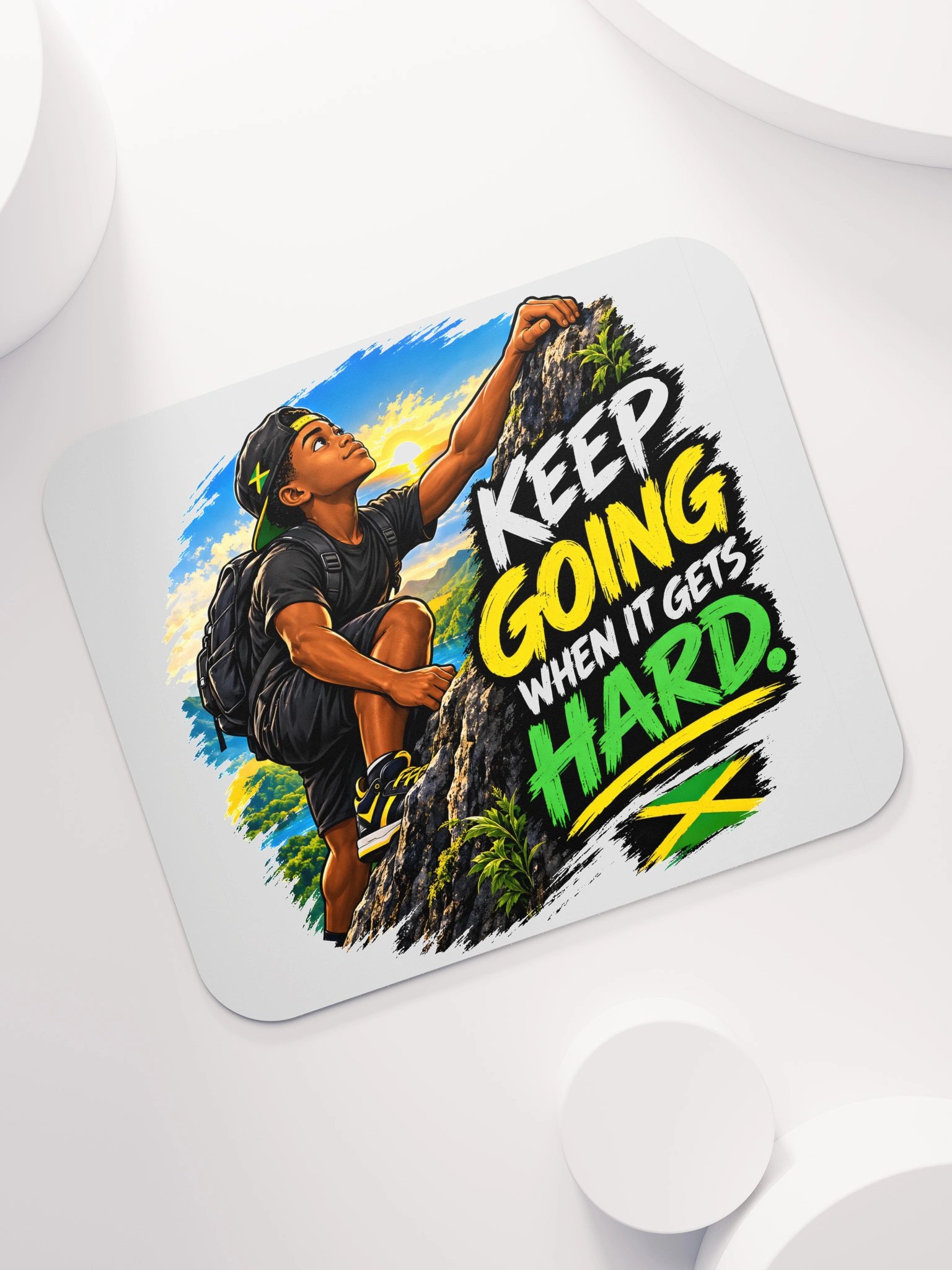 Keep Going Climber Mouse Pad product image (7)