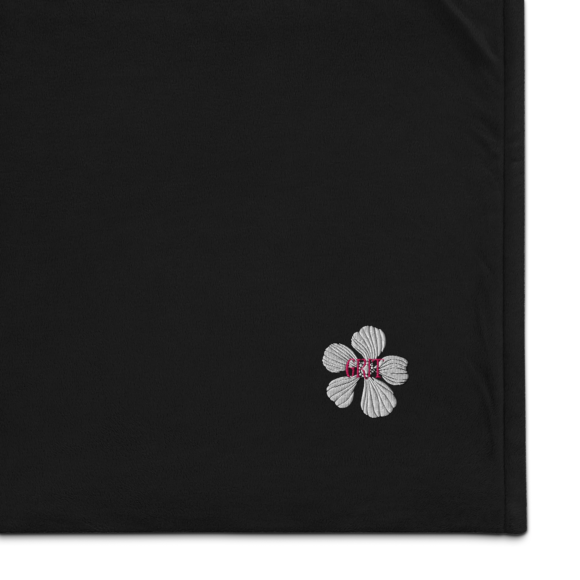 GRIT Floral Emblem Sherpa Blanket product image (1)