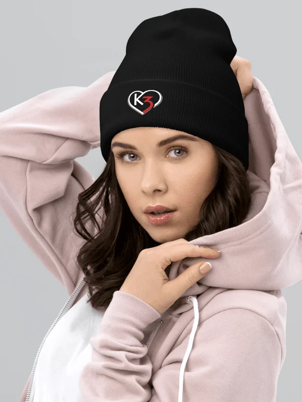 Carry the Feeling™ | Heartmark Cuffed Beanie | Everyday Streetwear Fit product image (2)