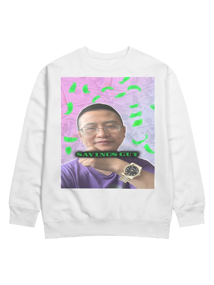 Cotton Heritage Premium Sweatshirt:saving guy product image (3)
