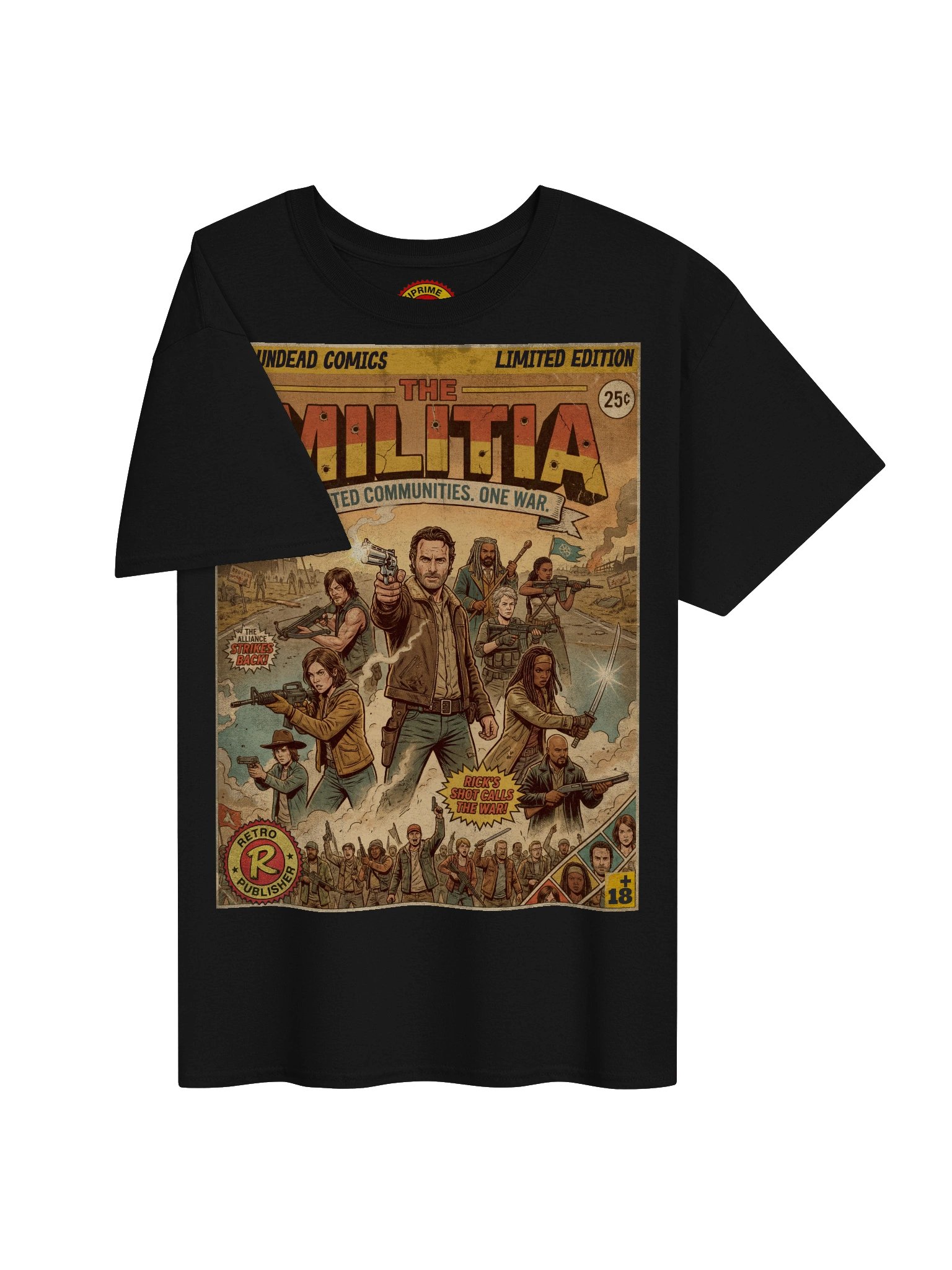 The Militia Comic Art T-Shirt product image (3)