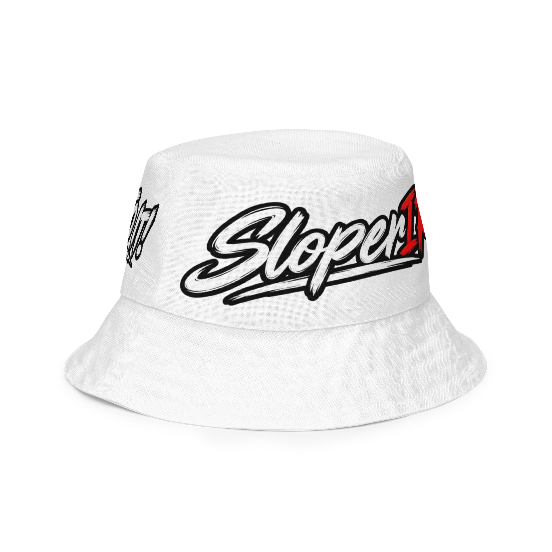 White Sloper Bucket Hat product image (5)