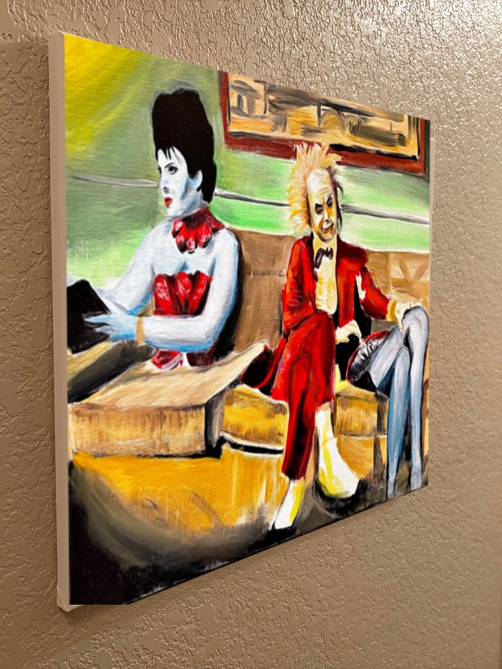 Canvas Print “Inappropriate Dead Bug Juice Man” product image (2)